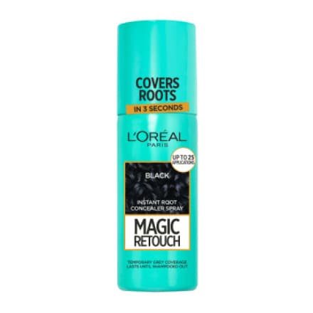 Loreal L'Oréal Magic Retouch Black zakrytí odrostů, 75 ml