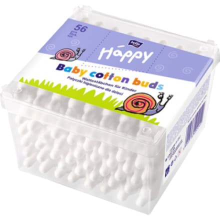 Bella Happy Kids, vatové tyčinky, 56 ks