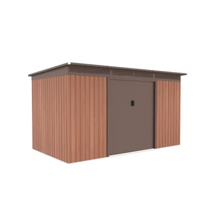 Zahradní domek G21 GRAH 700 - 340 x 206 cm, hnědý, GRAH-700-ZNWW-2S0  +DÁREK