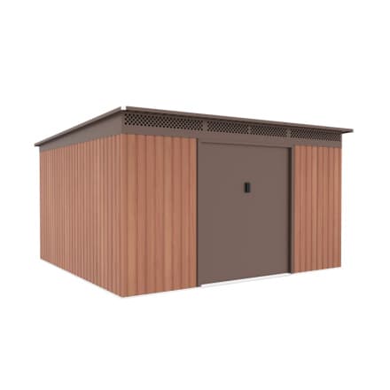 Zahradní domek G21 GRAH 1132 - 340 x 333 cm, hnědý, GRAH-1132-ZNWW-2S0  +DÁREK