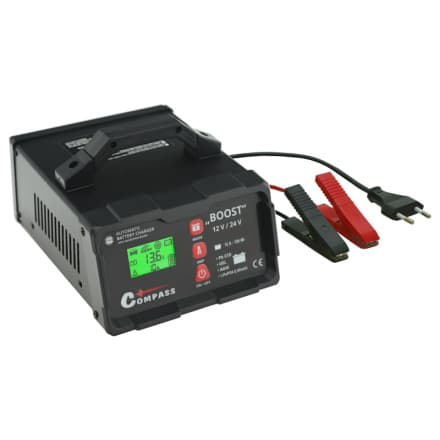 Compass Nabíječka BOOST 10Amp microprocesor 12/24V PB/GEL/AGM/LiFePO4, 07139