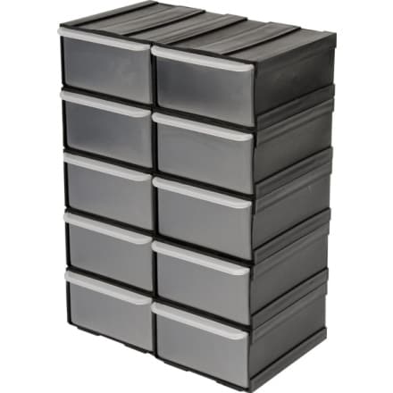 Vorel Skříňka se zásobníky, 10 zásobníků,  225x155x100mm, TO-78785