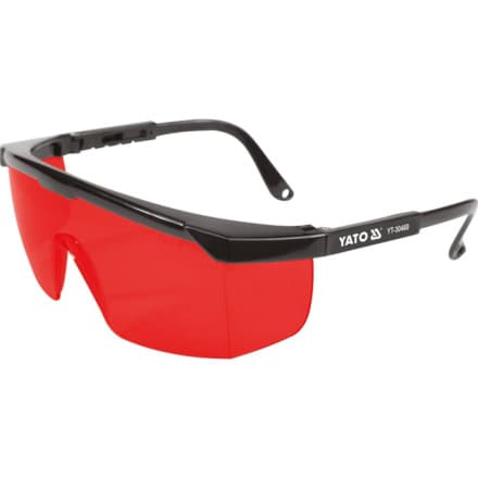 Yato Brýle pro práci s laserem, červené, YT-30460
