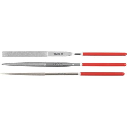 Yato Sada pilníků jehlových diamantových 3 x 140 mm 3 ks, YT-6143