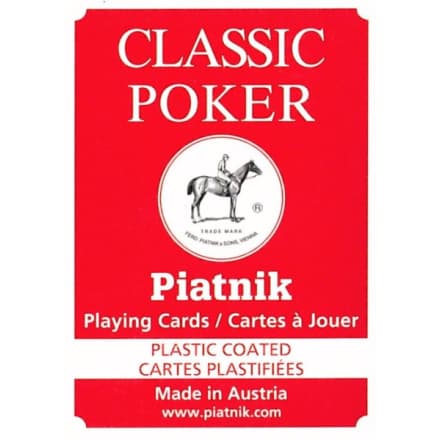 Piatnik Poker,Bridž - Classic Poker 10337