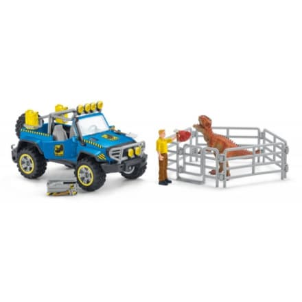 SCHLEICH Dinosaurs® 41464 Terénní vůz s výběhem pro dinosaura 135448
