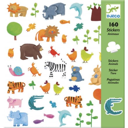 DJECO Samolepky ZOO 143847