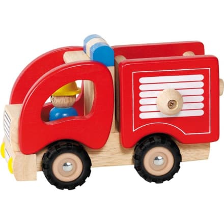 GOKI Dřevěné hasičské auto 152830