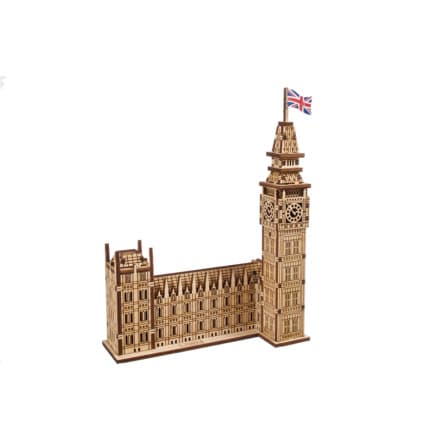 UGEARS 3D puzzle Big Ben 63 dílků 160899