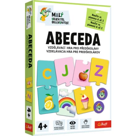 TREFL Vzdělávací hra Malý objevitel: Abeceda 165830