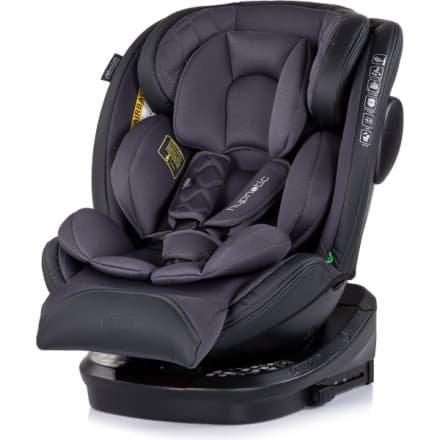 CHIPOLINO Autosedačka Hypnotic i-Size 40-150cm Isofix 360 Anthracite 165899, (2025)