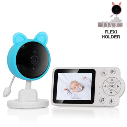 EVOLVEO Baby Monitor N3, dětská videochůvička, modrá, CAM-3B