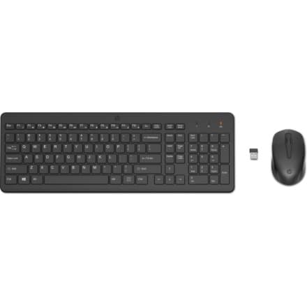 HP 330 klávesnice a myš/bezdrátová/black US, 2V9E6AA#ABB