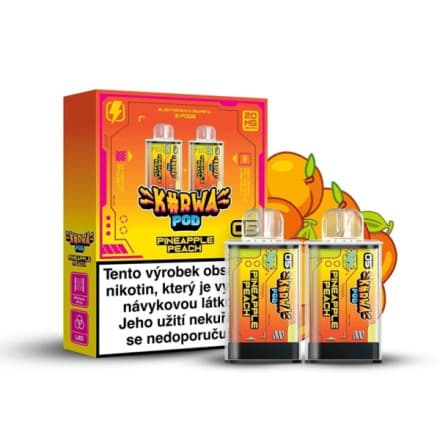 Kura Pod Pineapple Peach 20 mg 2x700 potáhnutí 1 ks