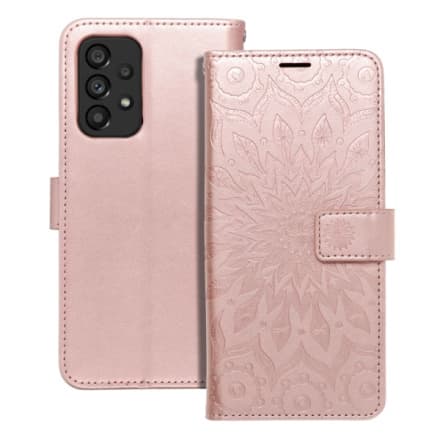 Forcell MEZZO Book case for SAMSUNG A53 5G mandala rose gold 450526
