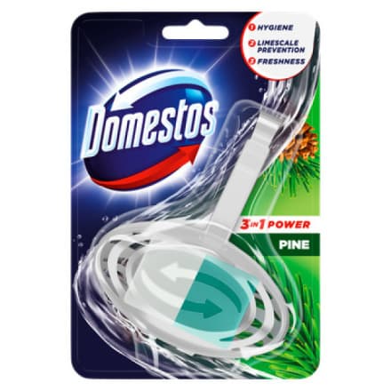 Unilever Domestos 3v1 Power Pine WC blok, 35 g
