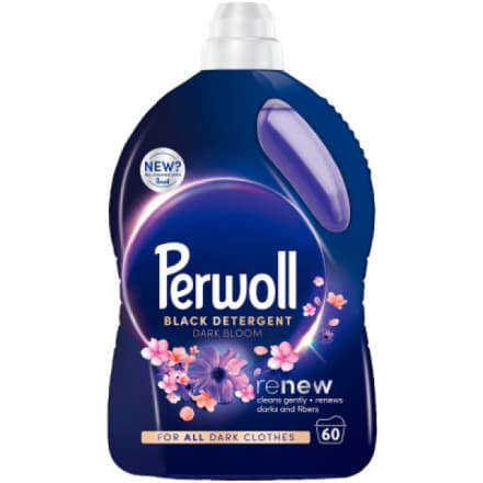Henkel Perwoll prací gel Renew Dark Bloom 60 praní, 3000 ml