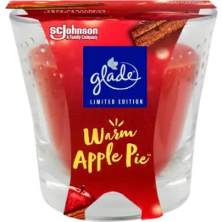 S.c.johnson Glade svíčka vonná Warm Apple Pie, 112 g