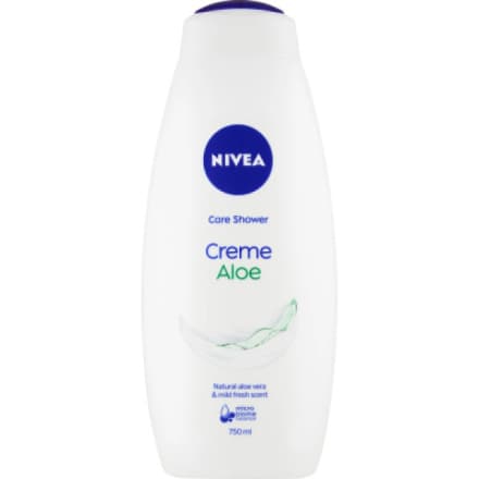 Beiersdorf Nivea Creme Aloe pečující sprchový gel, 750 ml