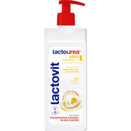 Lactovit Lactourea Oleo tělové mléko 400ml