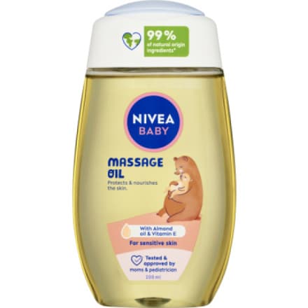 Beiersdorf Nivea Baby masážní olej, 200 ml