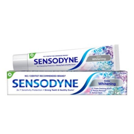 Sensodyne Extra Whitening zubní pasta, 75 ml
