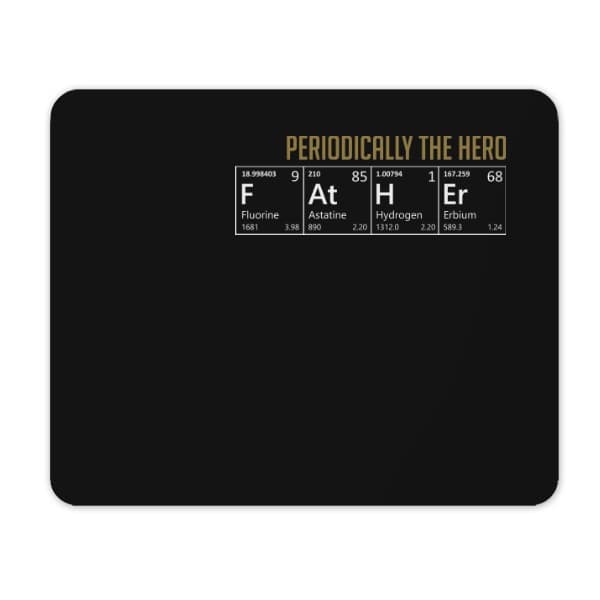 Podložka pod myš Father - periodically the hero