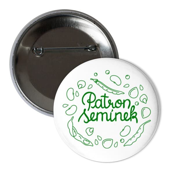 Odznáček Hrdě nosím... - Patron semínek