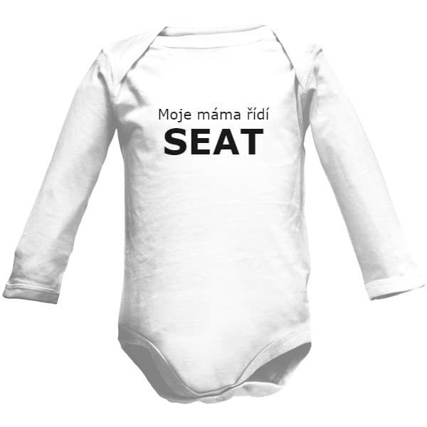 Dětské body Long Moje máma řídí SEAT