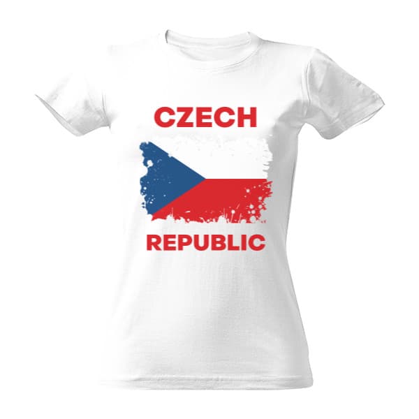 Dámské tričko MS v hokeji - Česká republika - dámské