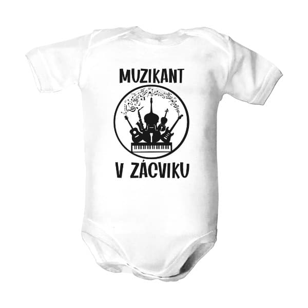 Dětské body Muzikant v zácviku body