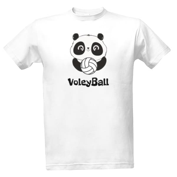 Pánské tričko Panda VoleyBall