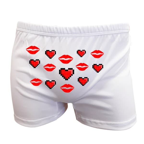 Trenýrky Pánské valentýnské trenýrky