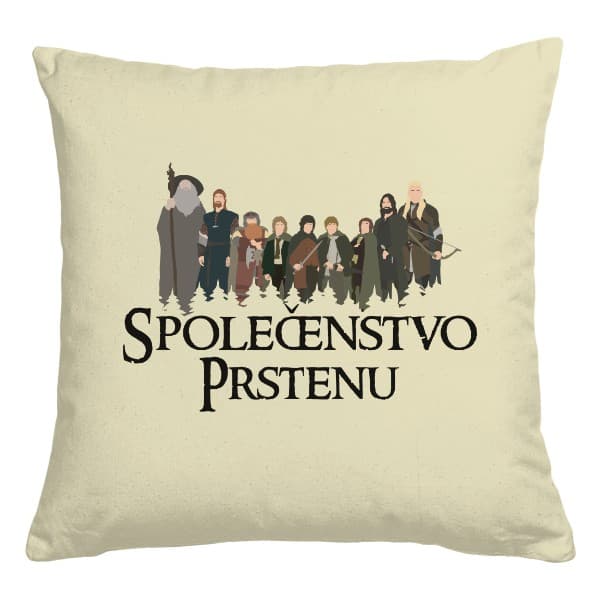 Polštář bavlněný Silhouety Středozemě