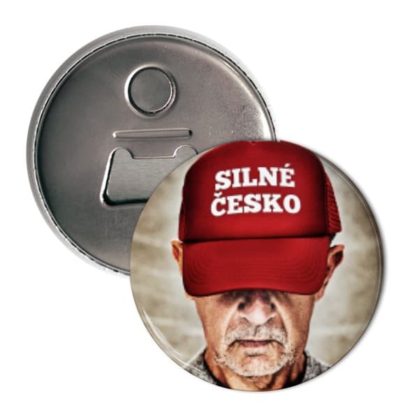 Otvírák Silné česko Andrej Babiš otvírák
