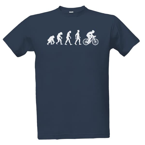 Pánské tričko Pro cyklistu evoluce