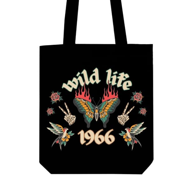 Taška z bio bavlny Wild life 1966
