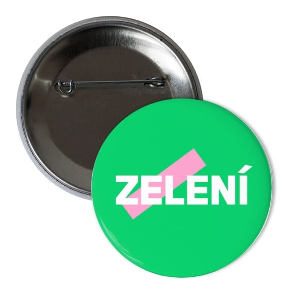 Odznáček Zelená placka
