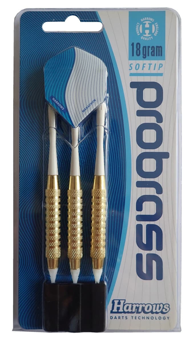 KUBIsport 05-T11K-18 HARROWS SOFT PRO BRASS 18g