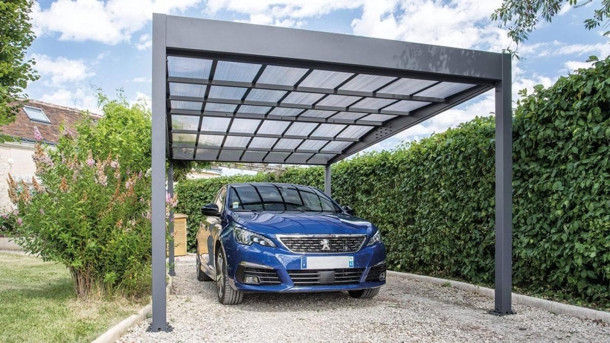 Kovový přístřešek / carport TRIGANO JARDIN LIBECCIO