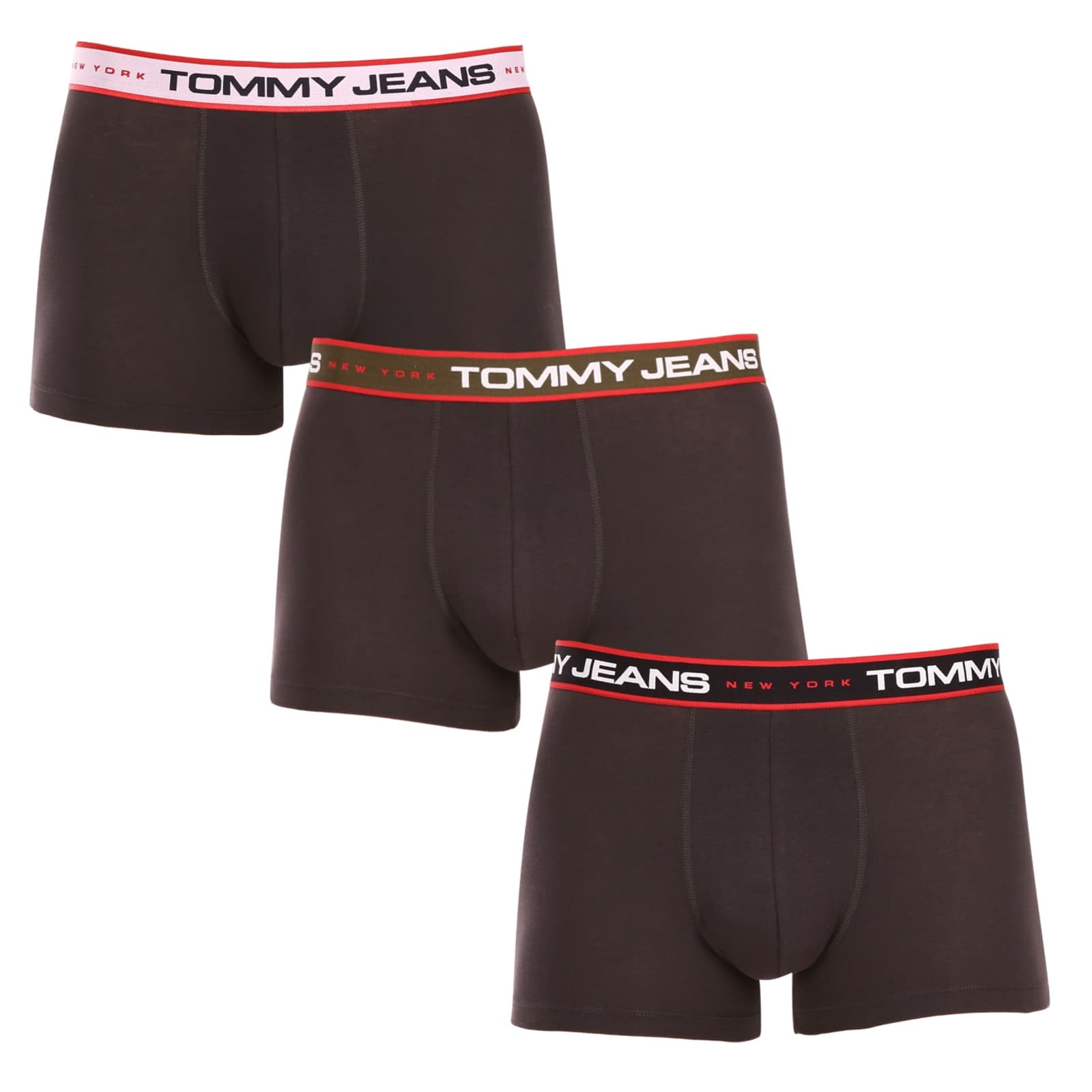 3PACK pánské boxerky Tommy Hilfiger černé (UM0UM03107 0SA) M, trenky / trenýrky