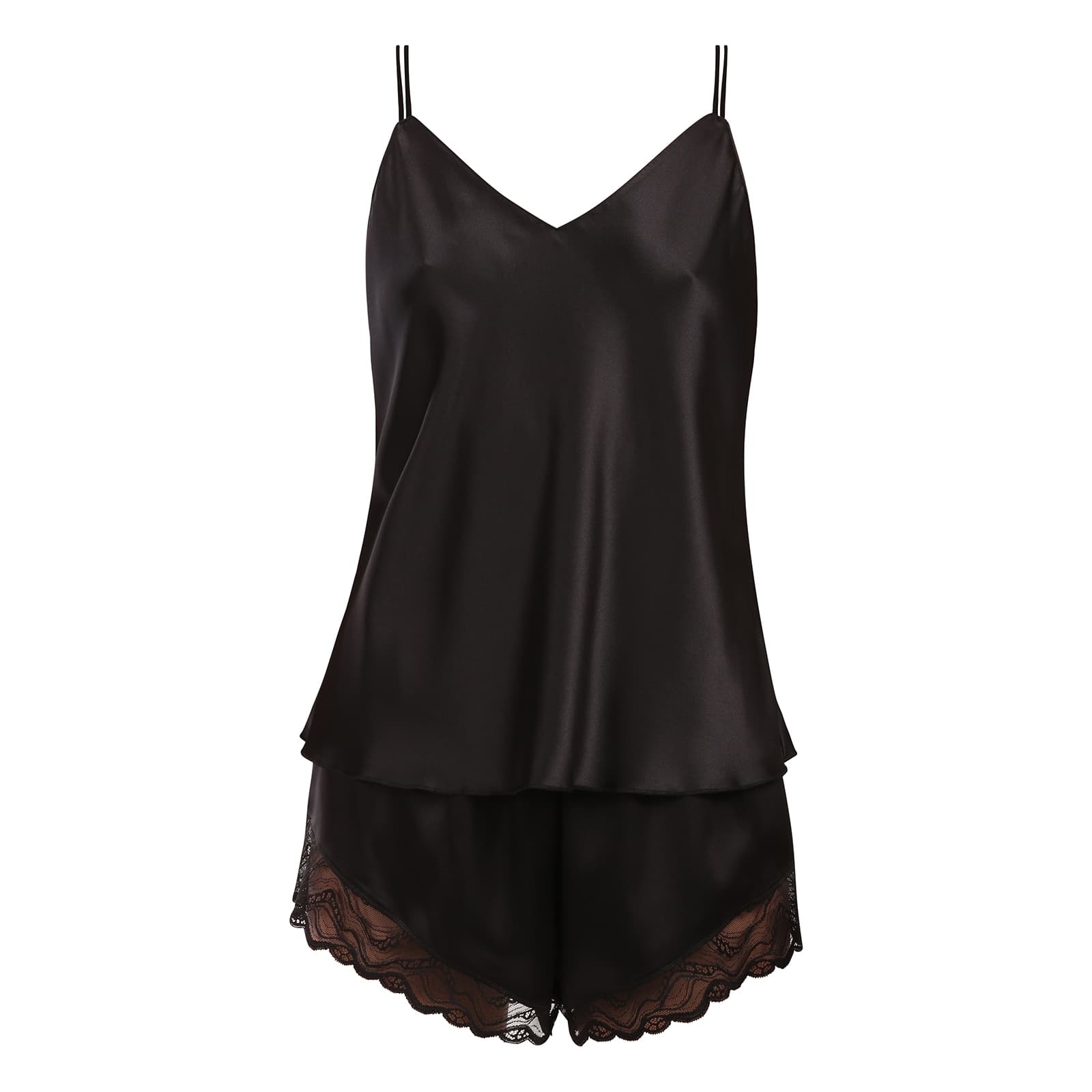 Dámské pyžamo Calvin Klein černé (QS7577-UB1) XL