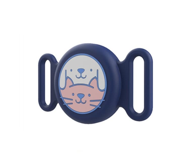 PROTEMIO PET LOCATE Obal pro Apple AirTag na obojek psa / kočky tmavě modrý