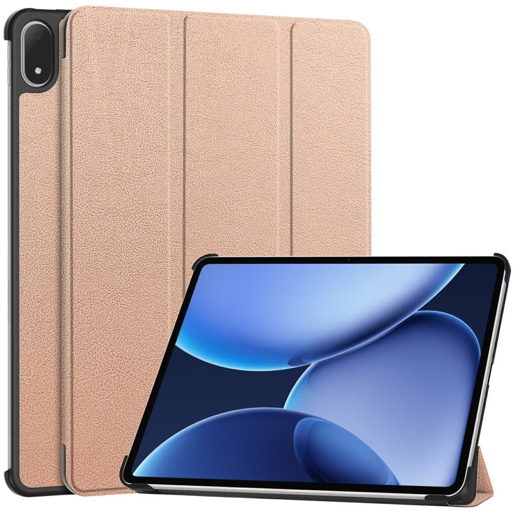 LEATHER Zaklápěcí kryt pro OnePlus Pad 3 růžový