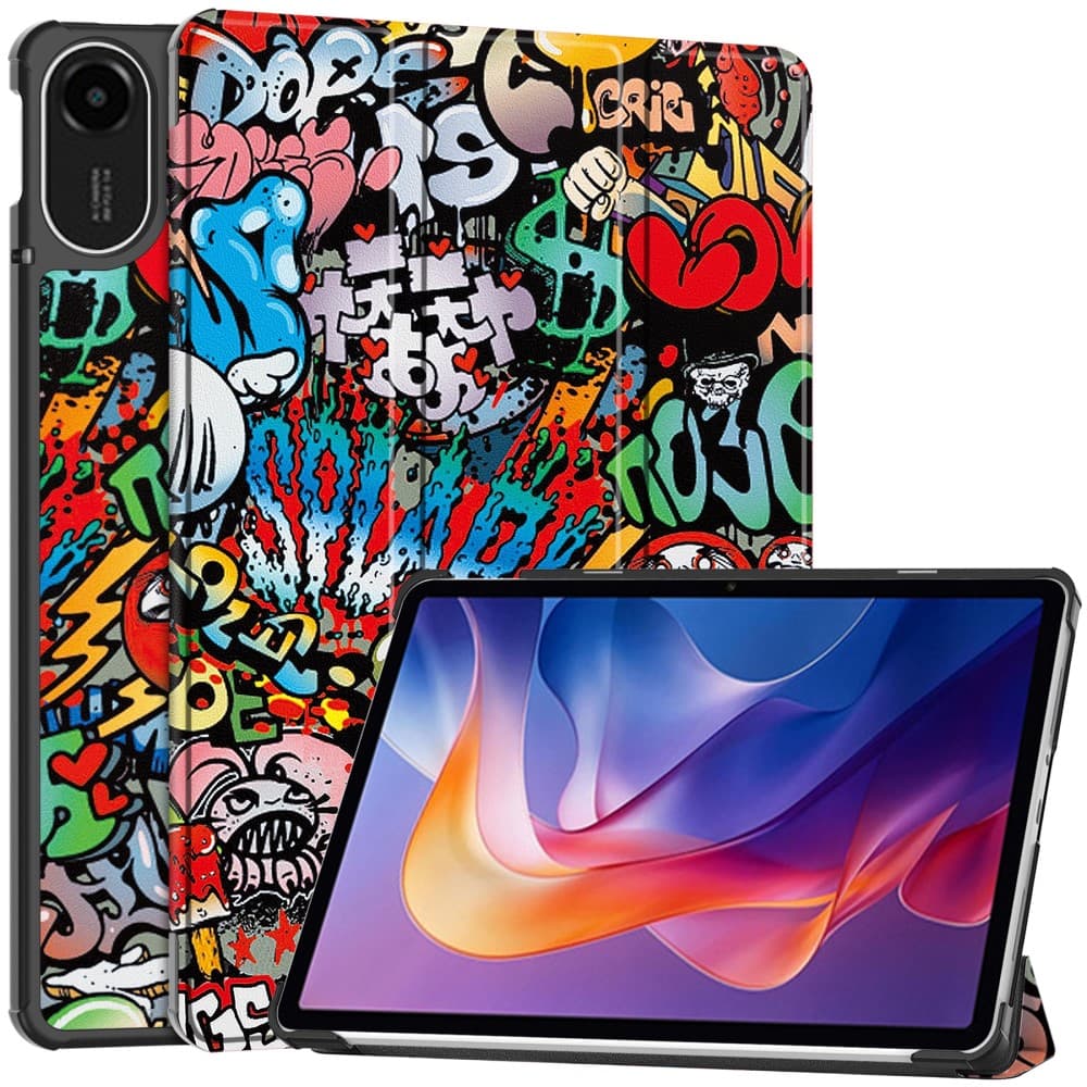 ART Zaklápěcí pouzdro pro Xiaomi Redmi Pad 2 GRAFFITI