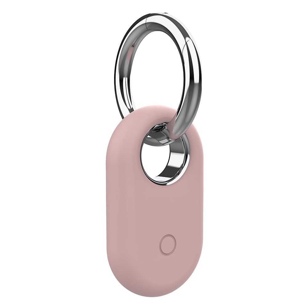 SILICONE TAG Ochranné pouzdro pro Samsung Galaxy SmartTag 2 starorůžové