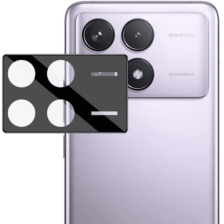 IMAK FULL COVER Sklo pro fotoaparát Xiaomi Poco X6 Pro 5G BLACK