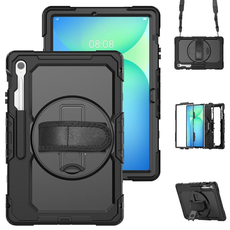 SOLID 360 Odolný obal pro Samsung Galaxy Tab S10 FE+ černý