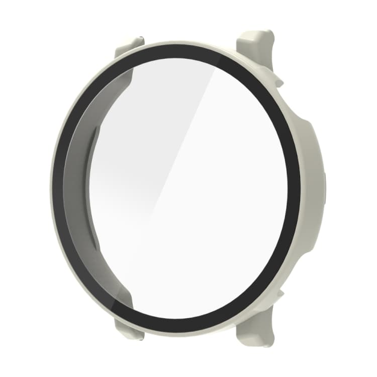PC FULL COVER Plastový kryt se sklem pro Huawei Watch GT 5 41mm béžový