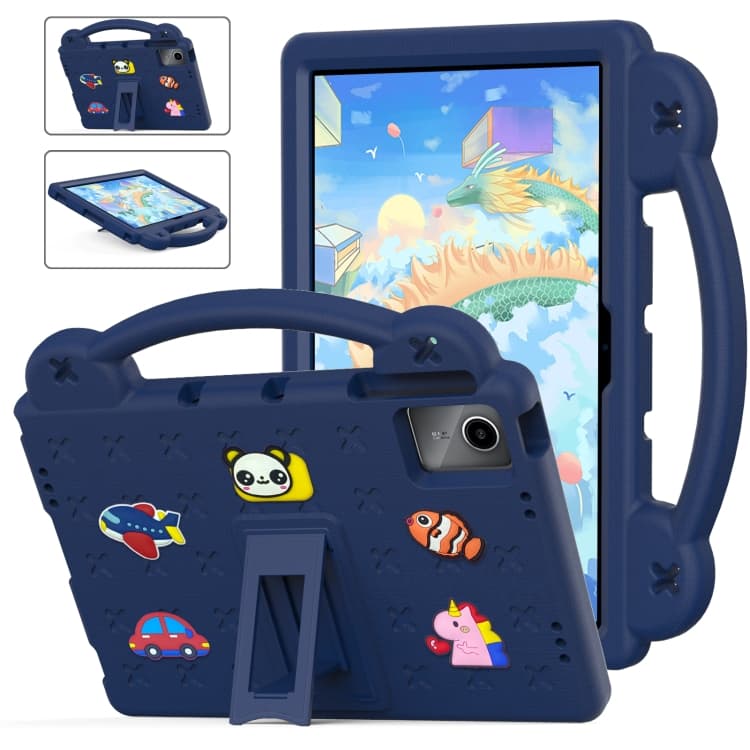 FANY Dětský kryt na tablet pro Huawei MatePad SE 11 2024 tmavomodrý